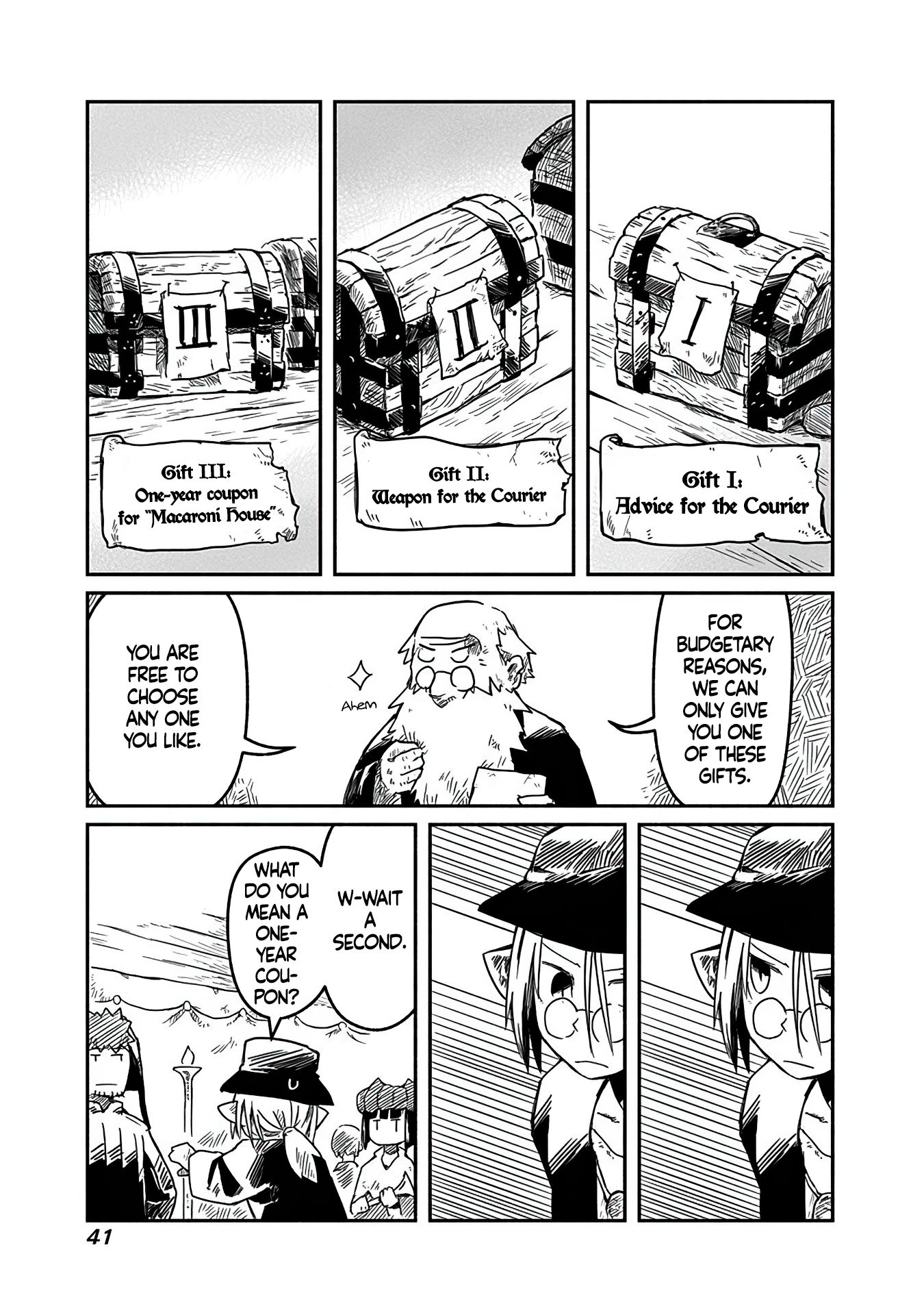 The Dragon, the Hero, and the Courier Chapter 9 page 14 - Chapter 9: The Apprentice, Yoshida, and the Courier
