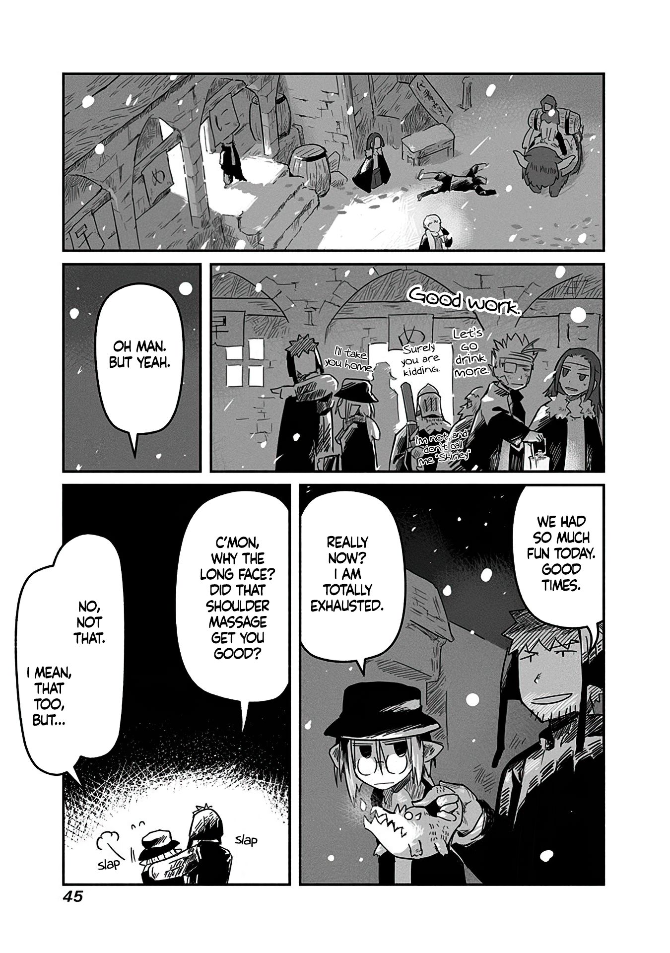 The Dragon, the Hero, and the Courier Chapter 9 page 18 - Chapter 9: The Apprentice, Yoshida, and the Courier