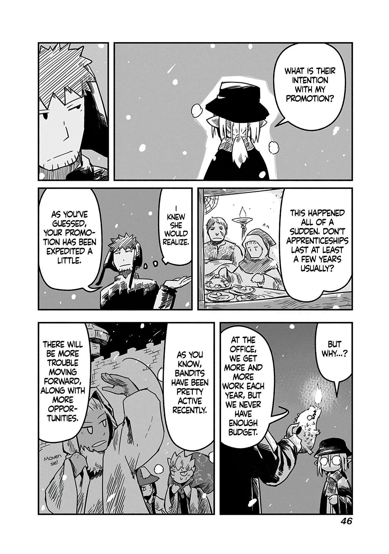 The Dragon, the Hero, and the Courier Chapter 9 page 19 - Chapter 9: The Apprentice, Yoshida, and the Courier