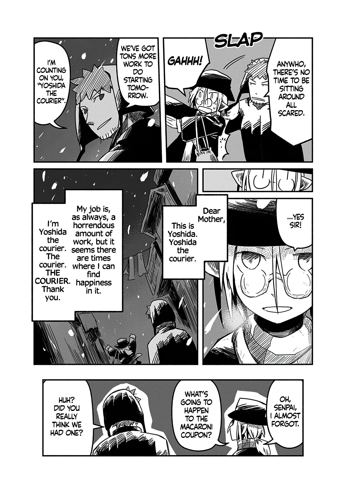 The Dragon, the Hero, and the Courier Chapter 9 page 21 - Chapter 9: The Apprentice, Yoshida, and the Courier