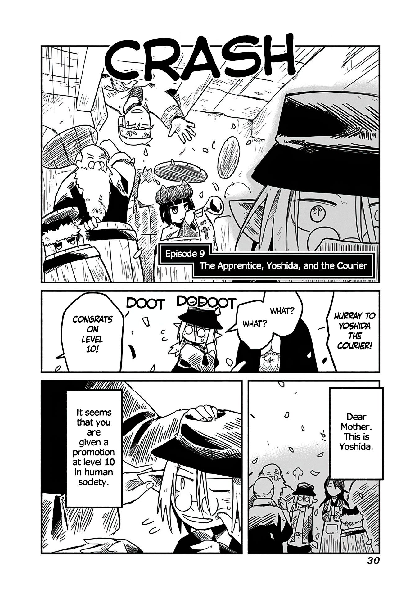 The Dragon, the Hero, and the Courier Chapter 9 page 3 - Chapter 9: The Apprentice, Yoshida, and the Courier