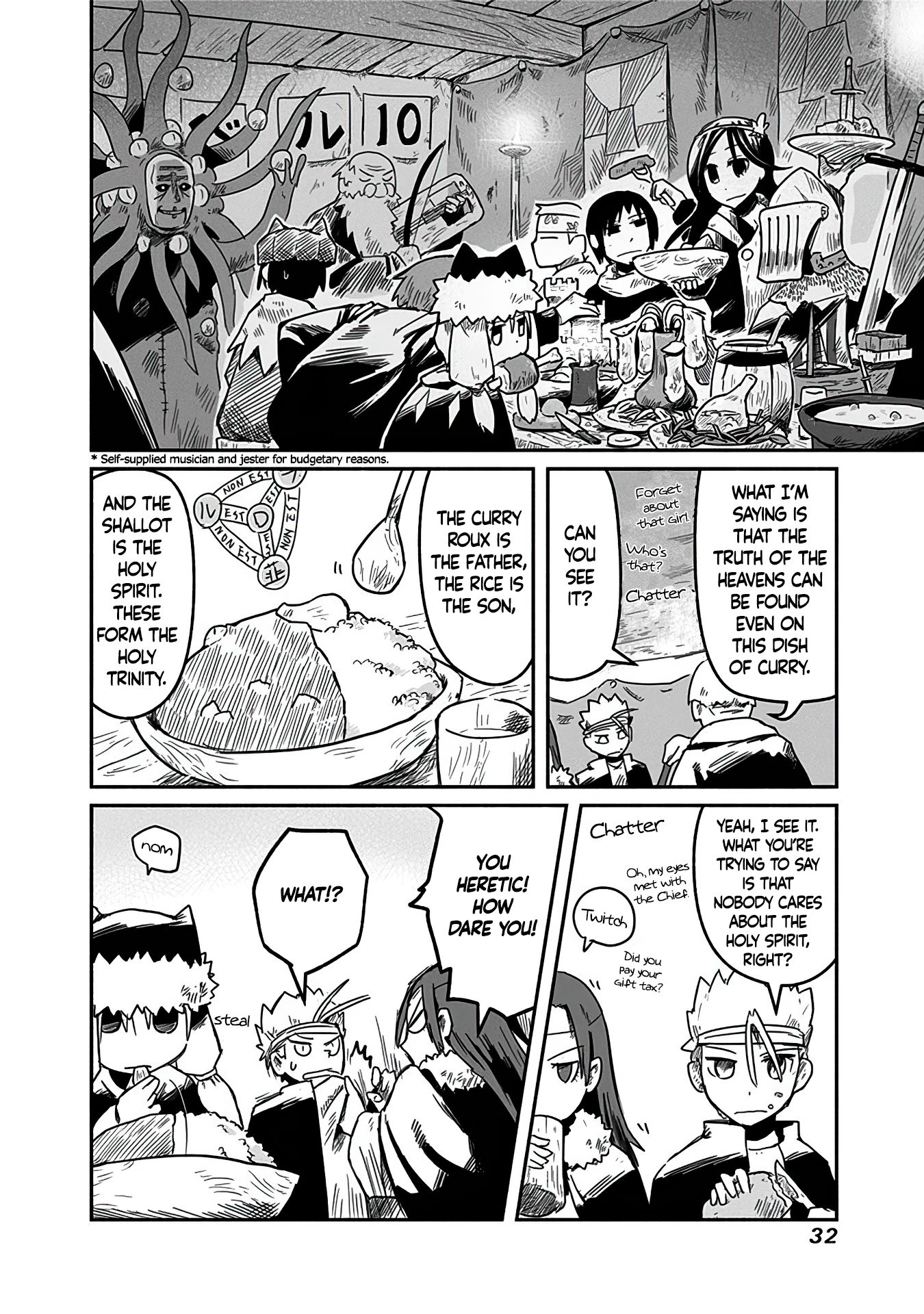 The Dragon, the Hero, and the Courier Chapter 9 page 5 - Chapter 9: The Apprentice, Yoshida, and the Courier