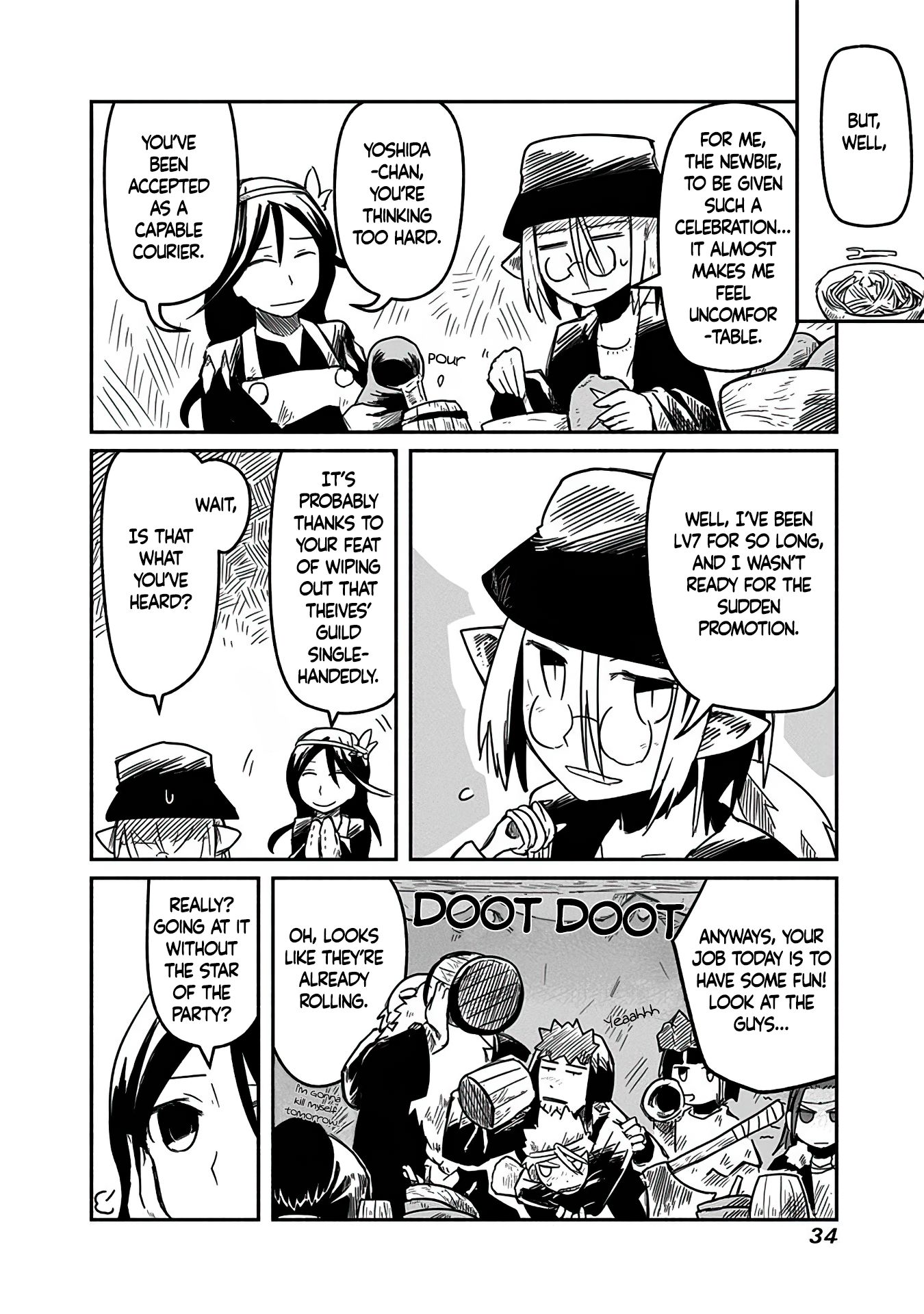 The Dragon, the Hero, and the Courier Chapter 9 page 7 - Chapter 9: The Apprentice, Yoshida, and the Courier