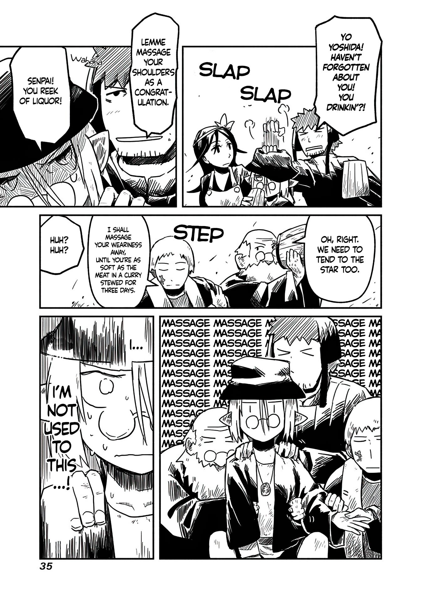 The Dragon, the Hero, and the Courier Chapter 9 page 8 - Chapter 9: The Apprentice, Yoshida, and the Courier