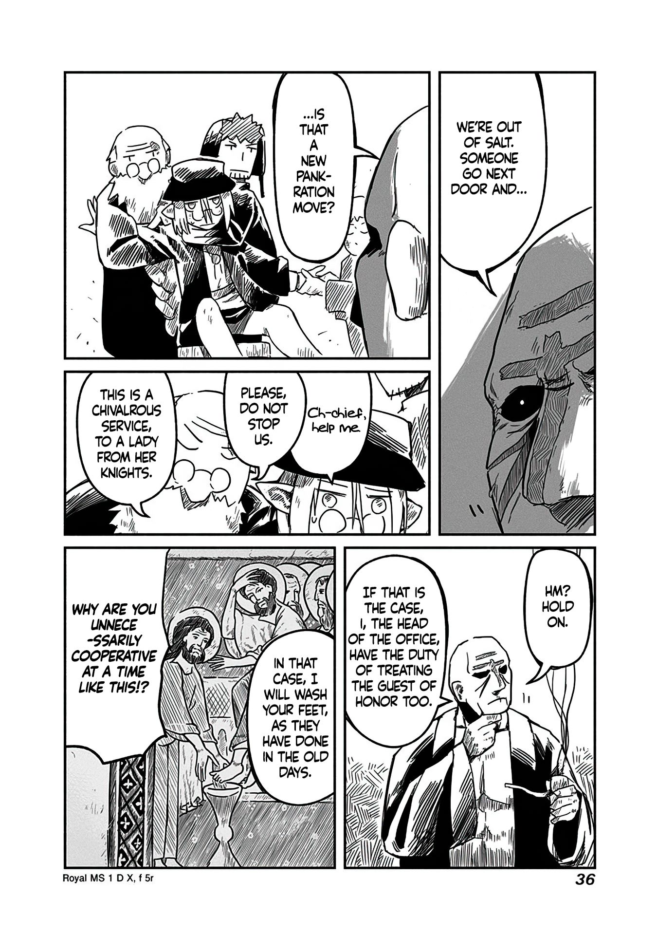 The Dragon, the Hero, and the Courier Chapter 9 page 9 - Chapter 9: The Apprentice, Yoshida, and the Courier