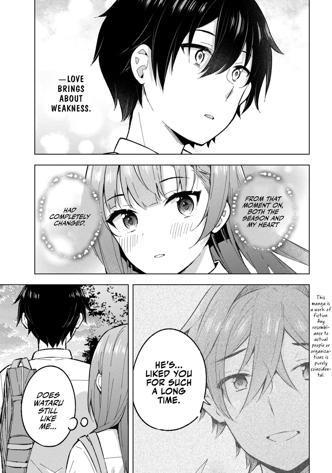 The Dreaming Boy Is a Realist Chapter 33 page 3 - Chapter 33: overflow of words and emotions [END]