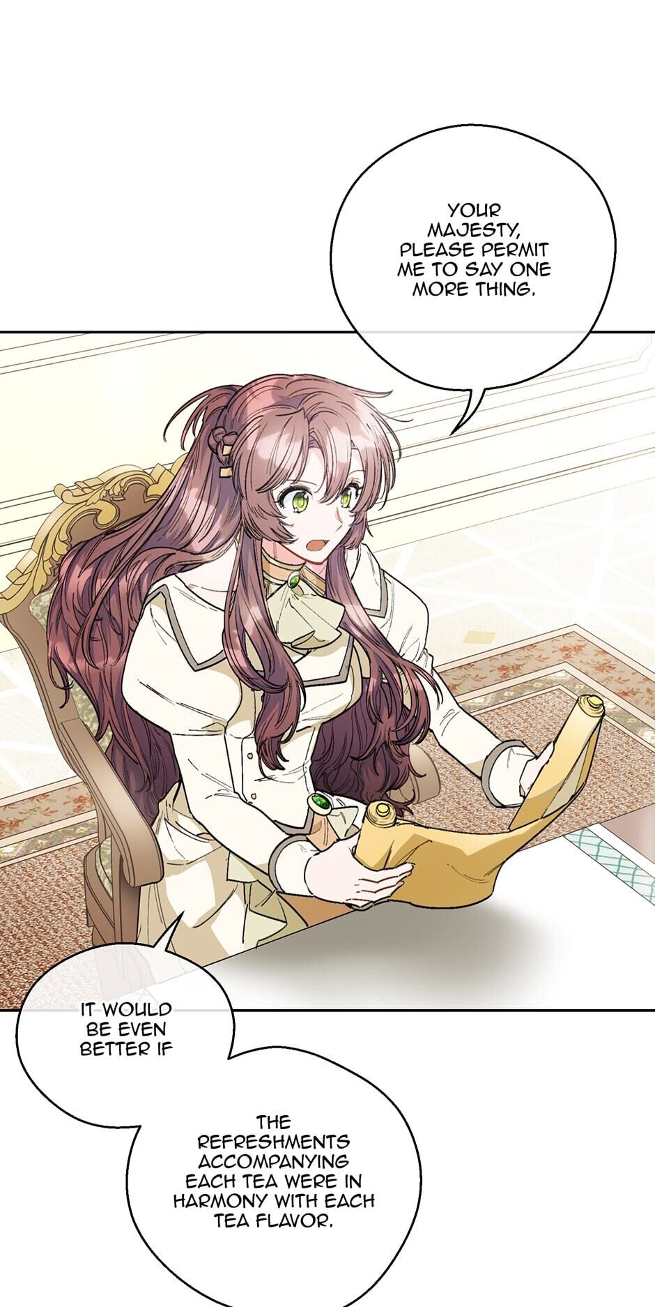 The Duchess' 50 Tea Recipes Chapter 86 page 21 - Chapter 86: Thoughtful Welcome