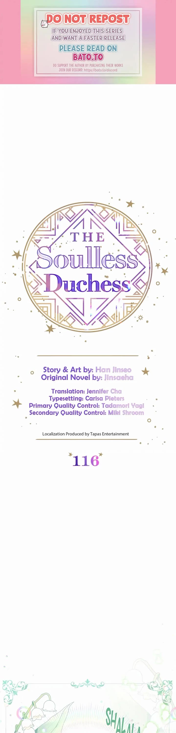 The Duchess With An Empty Soul Chapter 116 page 1 - Chapter 116: Absolution