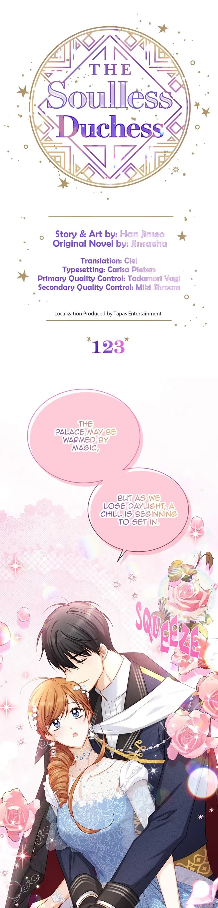 The Duchess With An Empty Soul Chapter 123 page 1 - Chapter 123: Dancing In The Garden