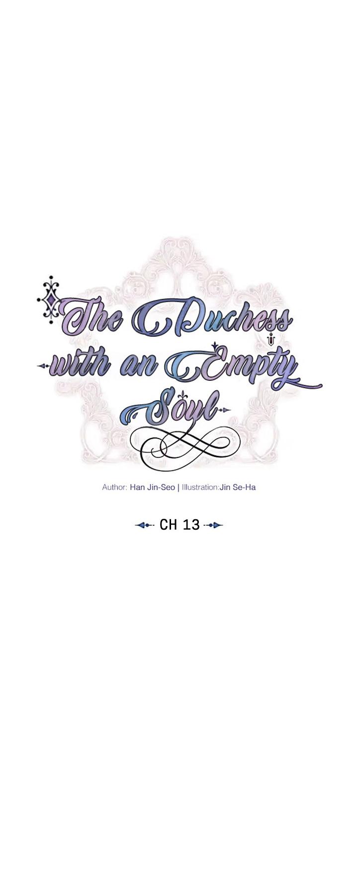 The Duchess With An Empty Soul Chapter 13 page 6 - Chapter 13