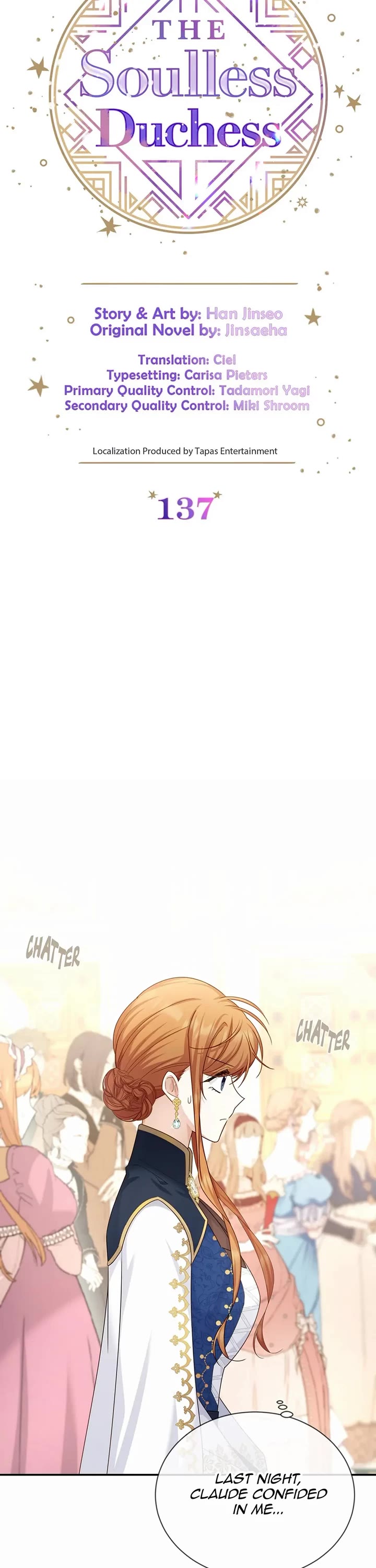 The Duchess With An Empty Soul Chapter 137 page 6 - Chapter 137: Stepping Down