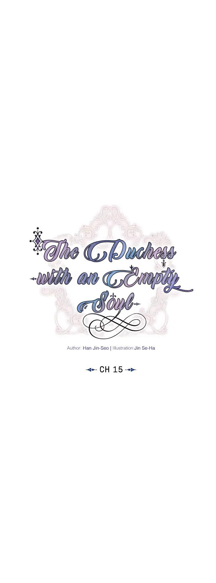The Duchess With An Empty Soul Chapter 15 page 2 - Chapter 15