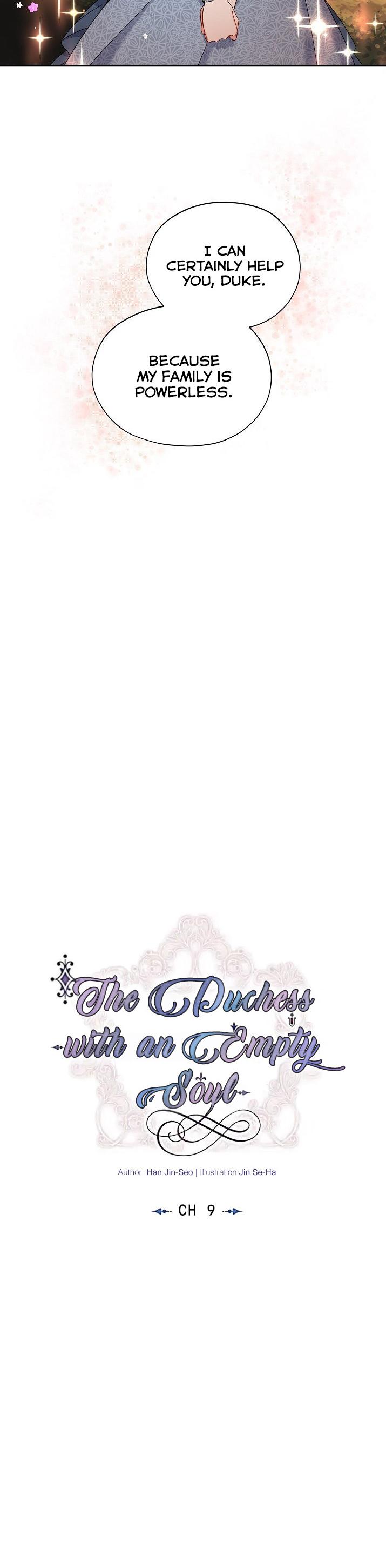 The Duchess With An Empty Soul Chapter 9 page 5 - Chapter 9