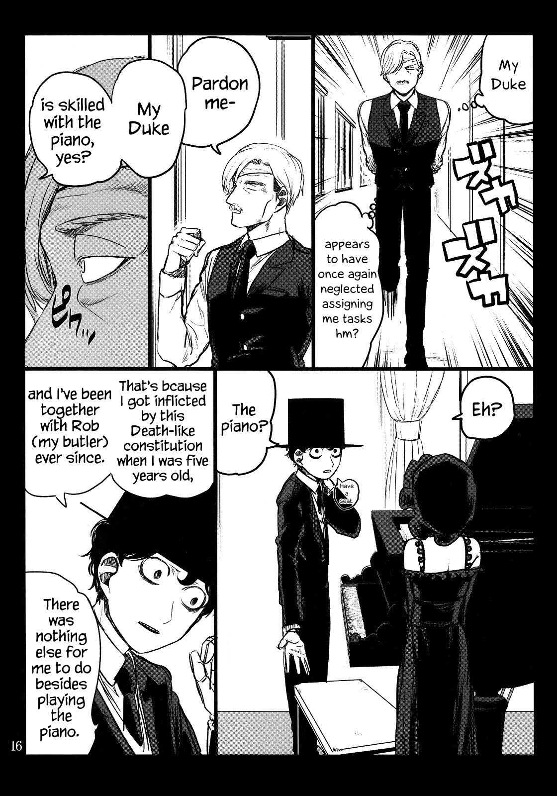 The Duke of Death and his Black Maid Chapter 0 page 15 - Chapter 0: Special - Doujin