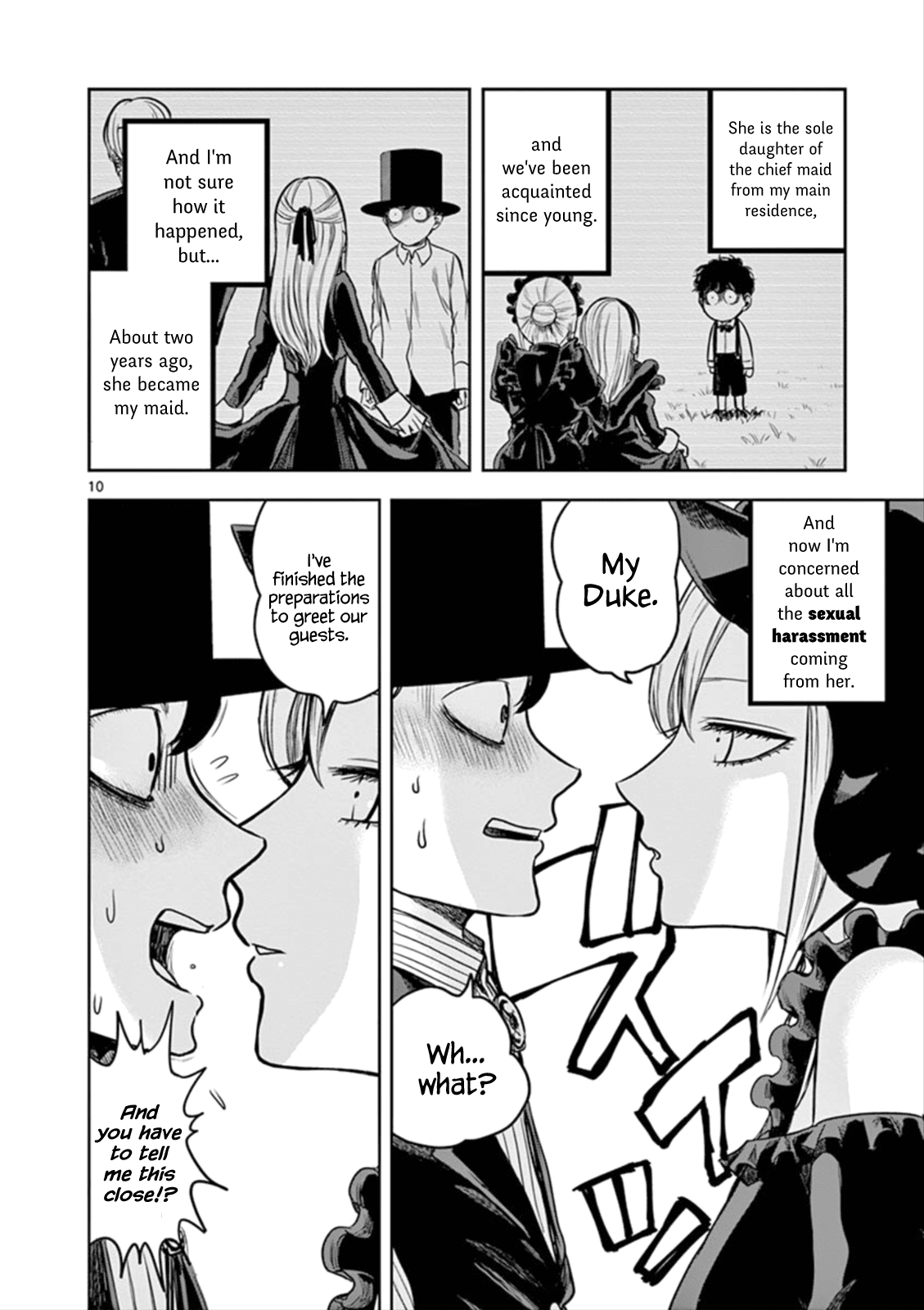 The Duke of Death and his Black Maid Chapter 1.2 page 9 - Chapter 1 v2