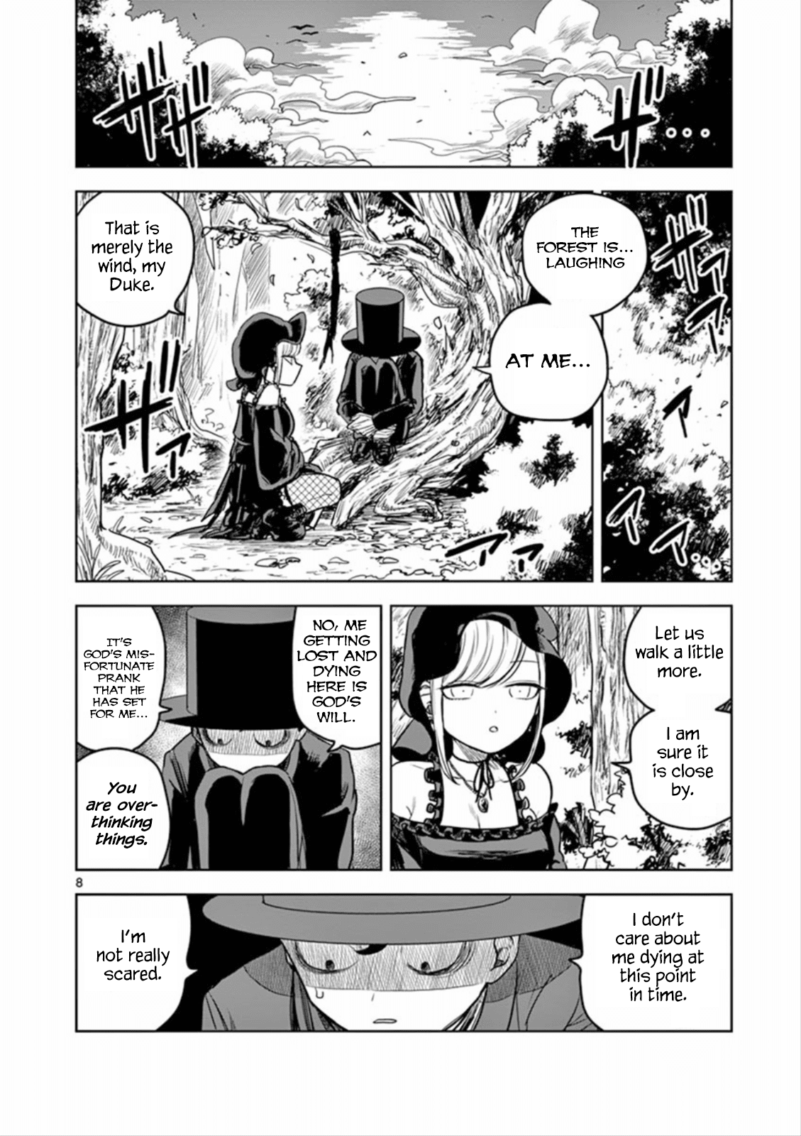 The Duke of Death and his Black Maid Chapter 10 page 8 - Chapter 10