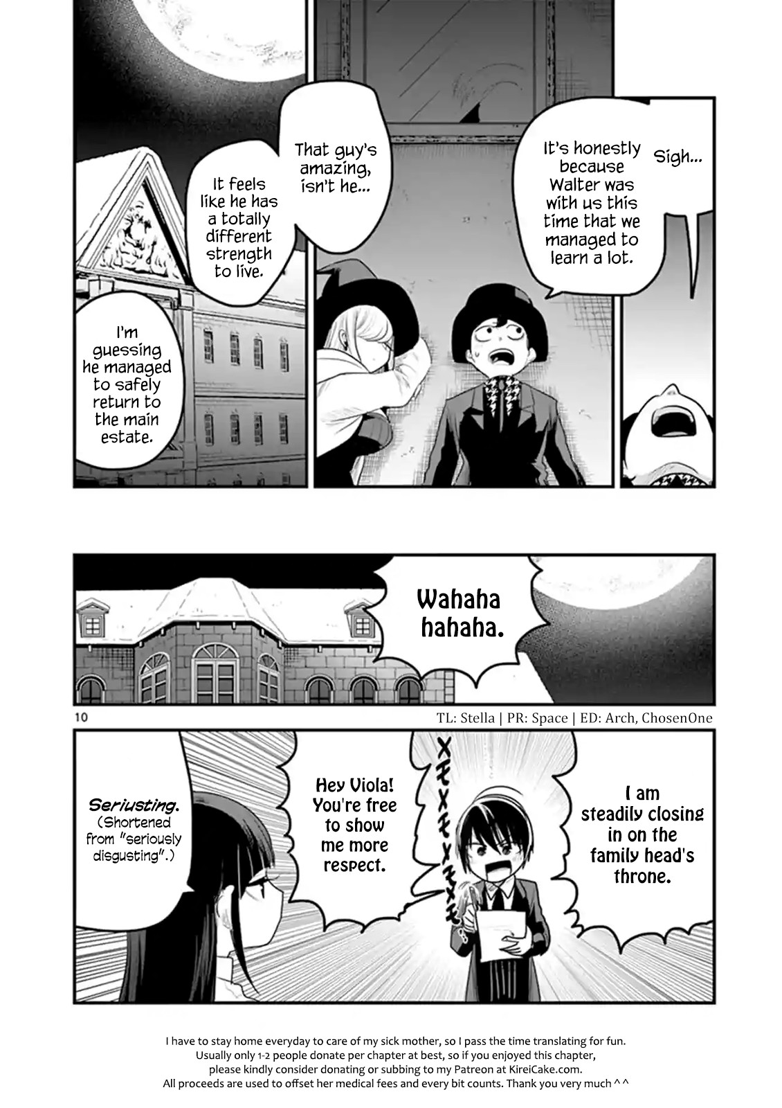 The Duke of Death and his Black Maid Chapter 107 page 10 - Chapter 107: Mother and Daughter