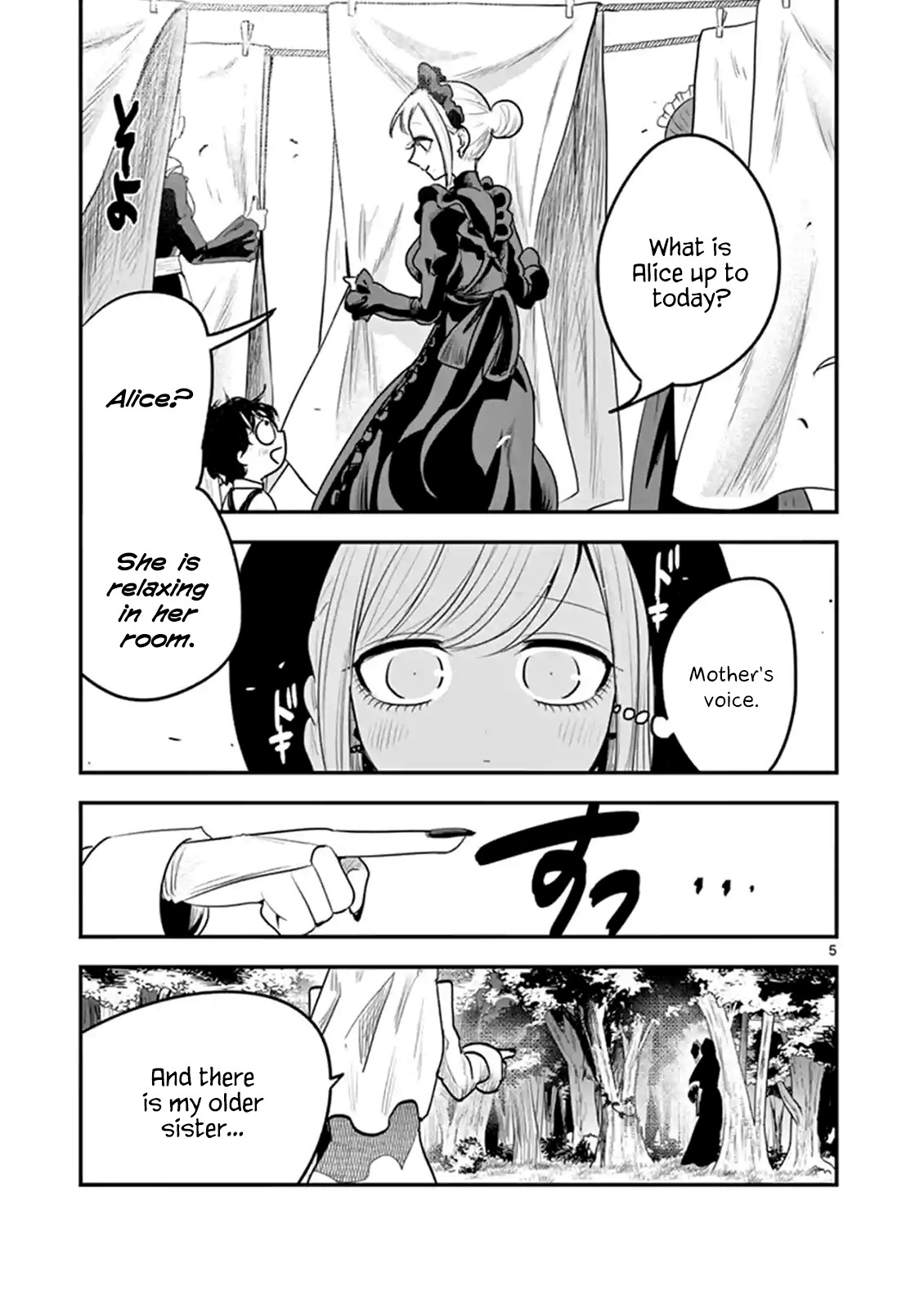 The Duke of Death and his Black Maid Chapter 107 page 5 - Chapter 107: Mother and Daughter