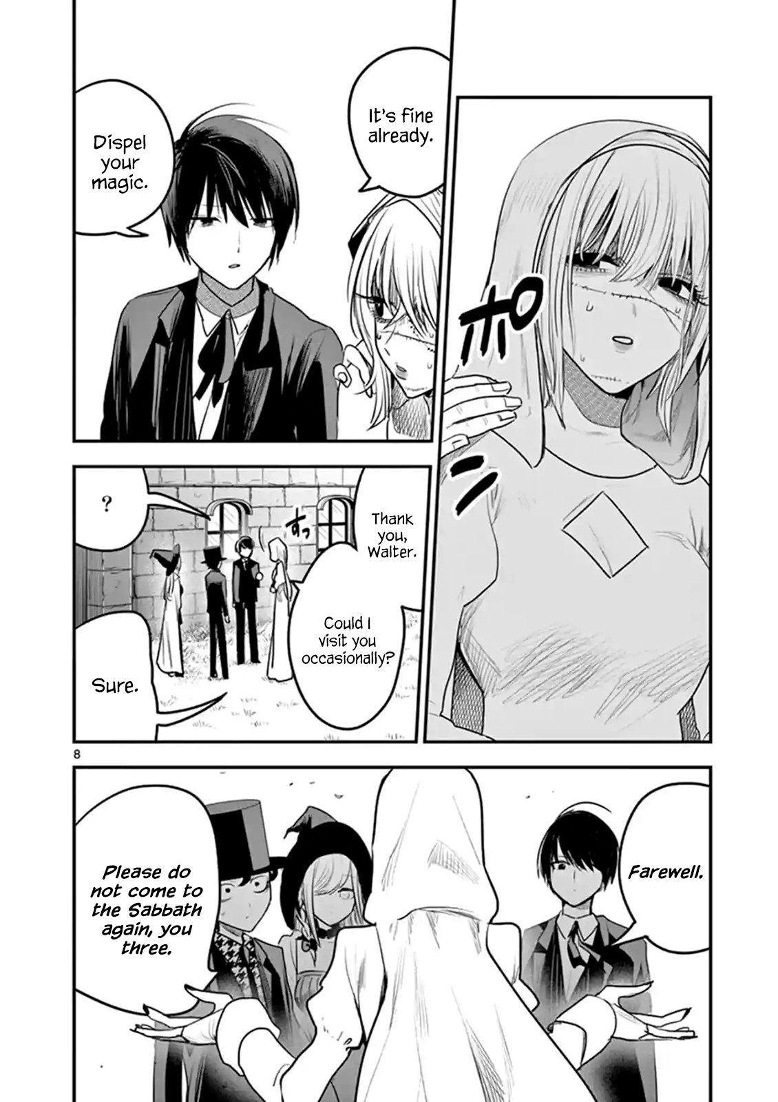 The Duke of Death and his Black Maid Chapter 107 page 8 - Chapter 107: Mother and Daughter