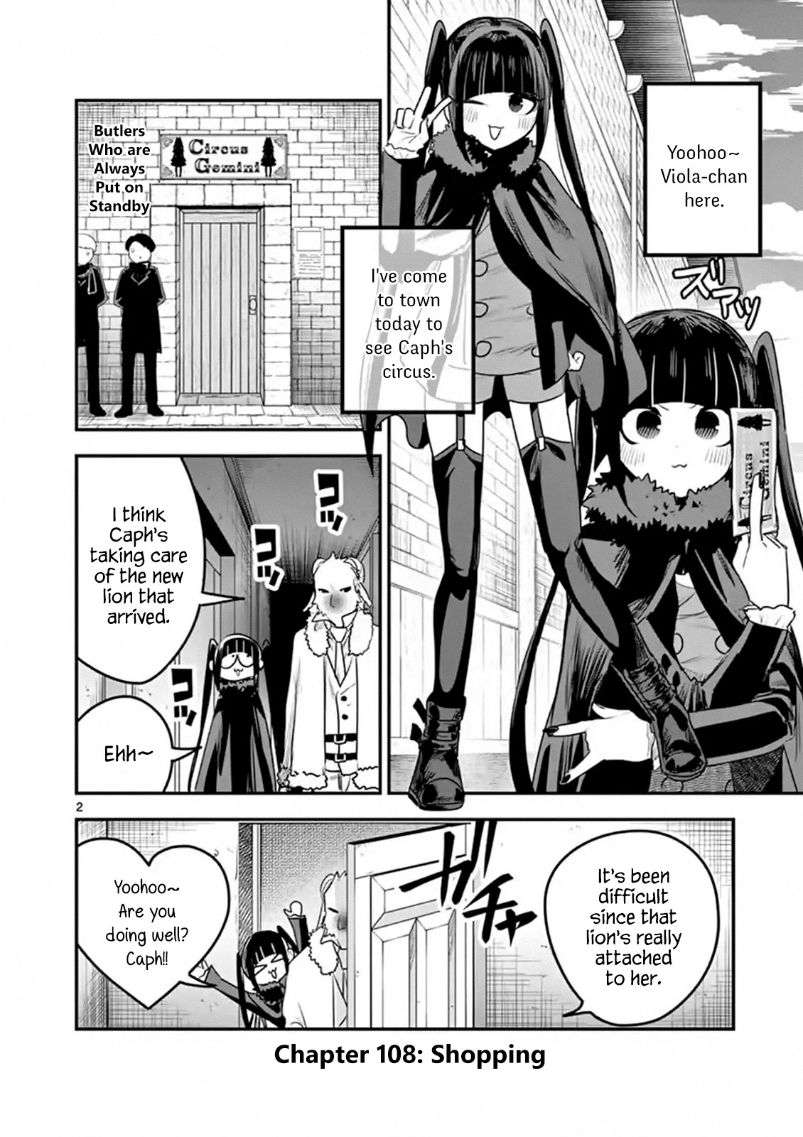 The Duke of Death and his Black Maid Chapter 108 page 2 - Chapter 108: Shopping