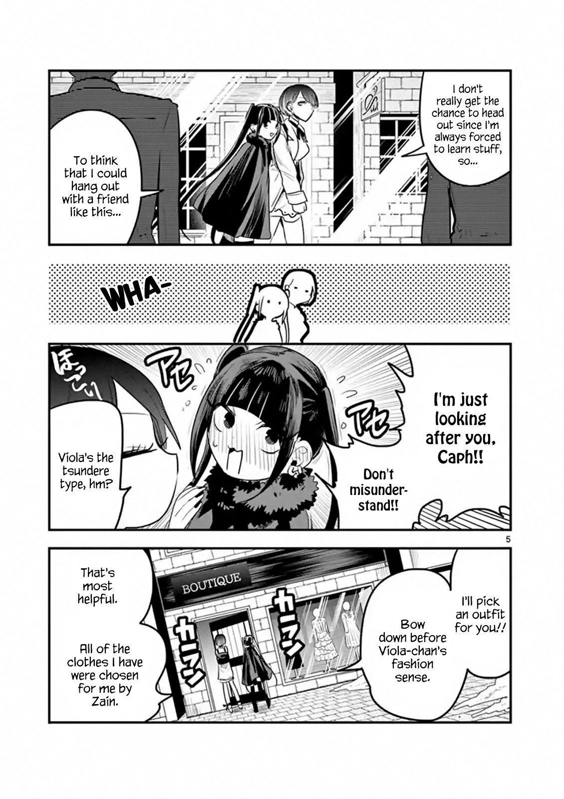 The Duke of Death and his Black Maid Chapter 108 page 5 - Chapter 108: Shopping