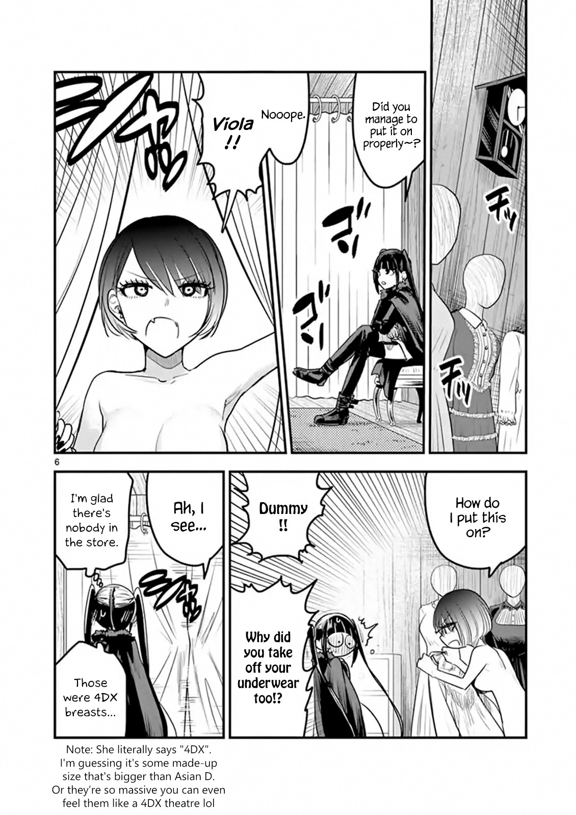 The Duke of Death and his Black Maid Chapter 108 page 6 - Chapter 108: Shopping