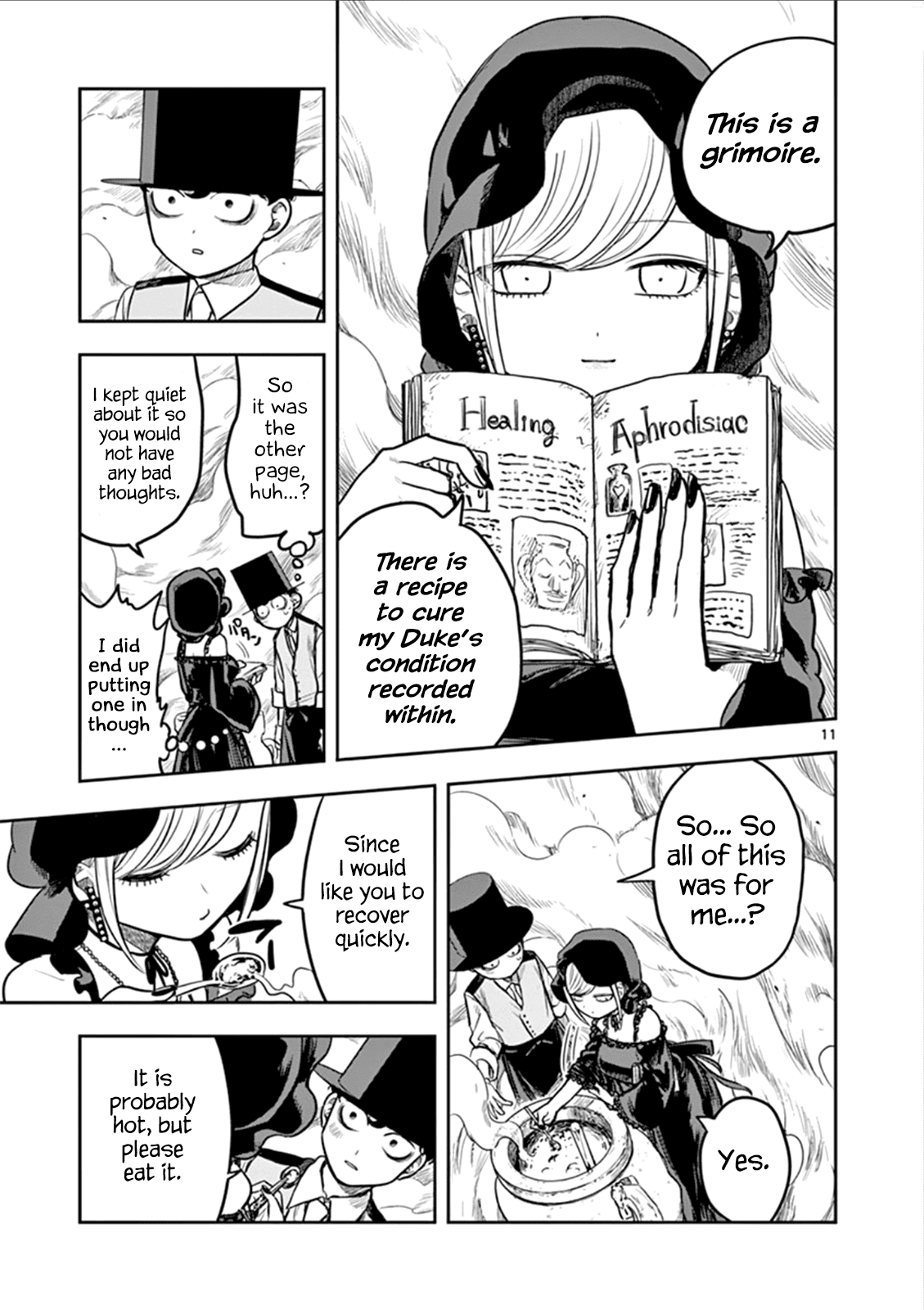 The Duke of Death and his Black Maid Chapter 11 page 11 - Chapter 11