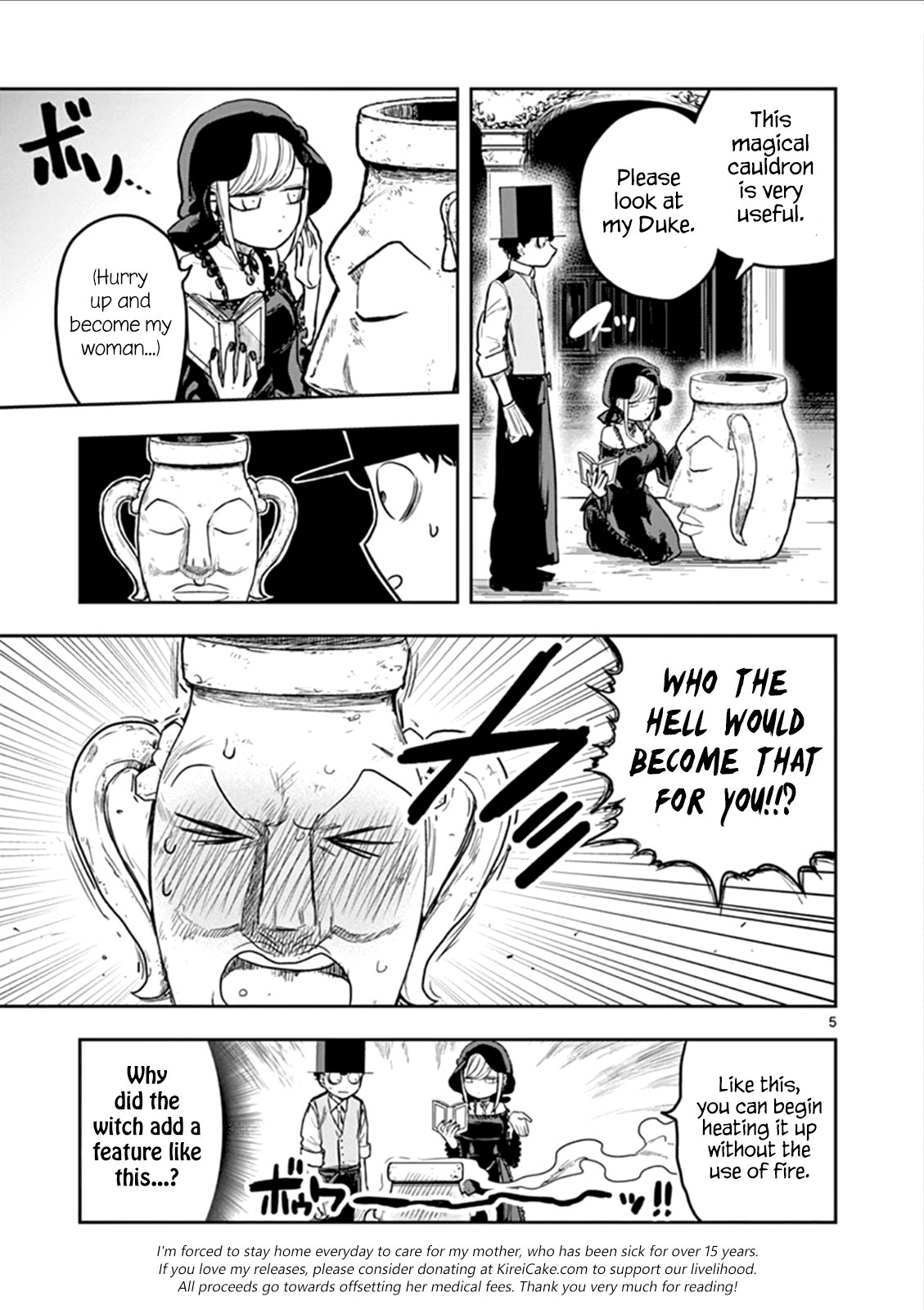 The Duke of Death and his Black Maid Chapter 11 page 5 - Chapter 11