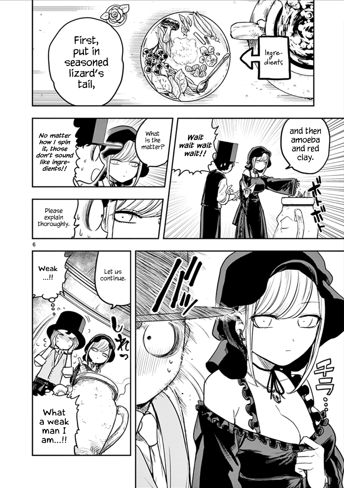 The Duke of Death and his Black Maid Chapter 11 page 6 - Chapter 11