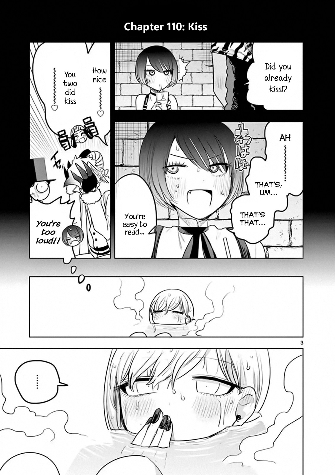 The Duke of Death and his Black Maid Chapter 110 page 3 - Chapter 110: Kiss