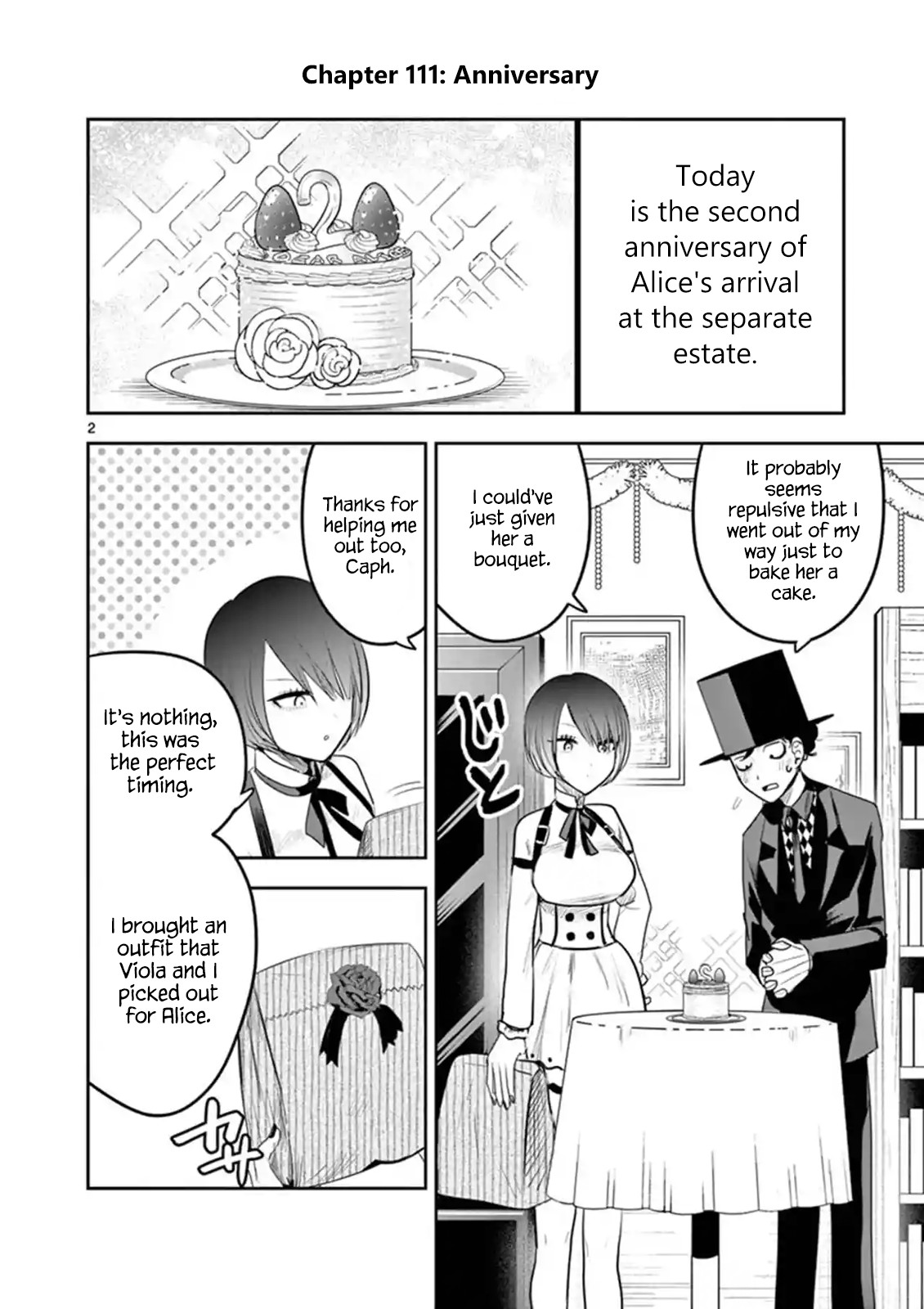 The Duke of Death and his Black Maid Chapter 111 page 2 - Chapter 111: Anniversary