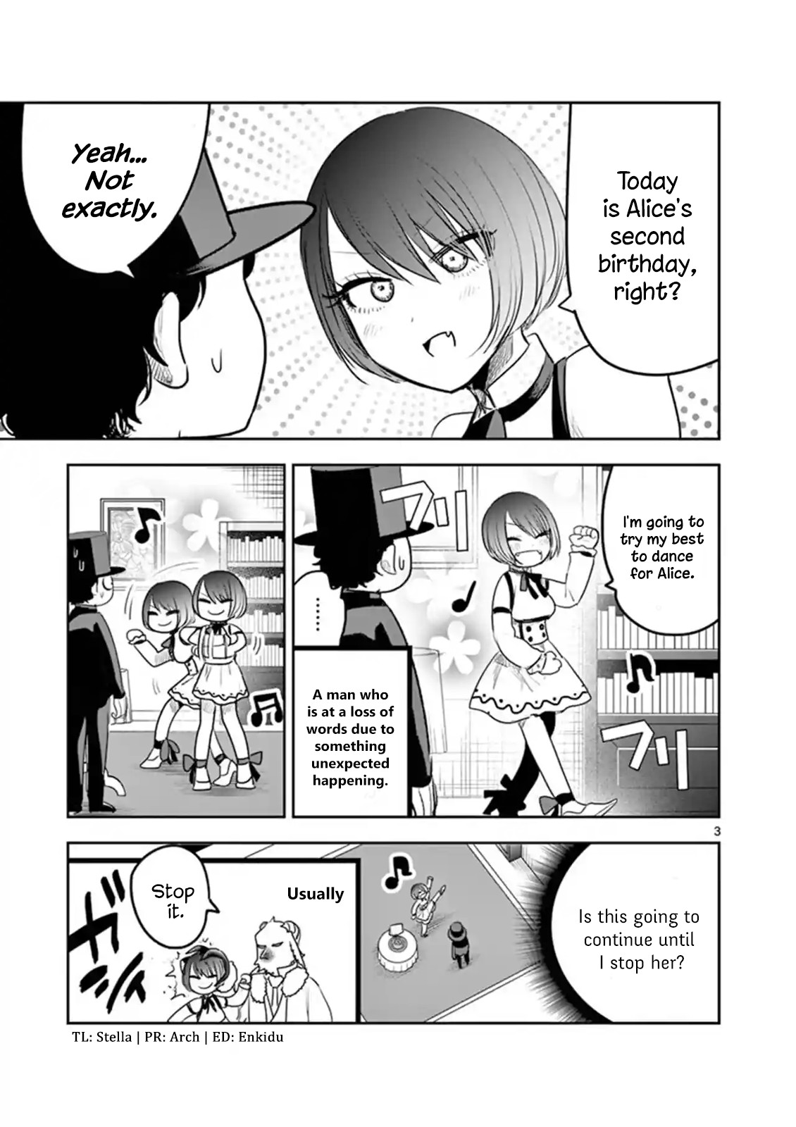 The Duke of Death and his Black Maid Chapter 111 page 3 - Chapter 111: Anniversary