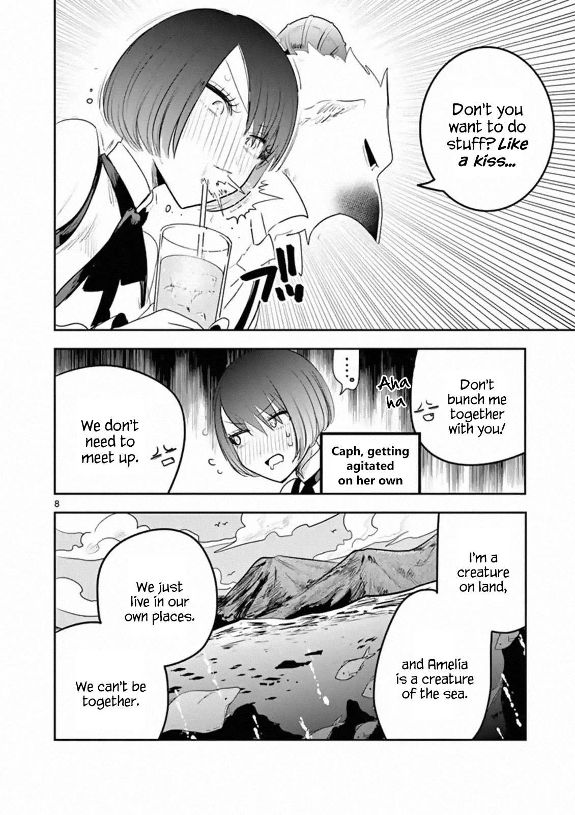 The Duke of Death and his Black Maid Chapter 112 page 8 - Chapter 112: Separated