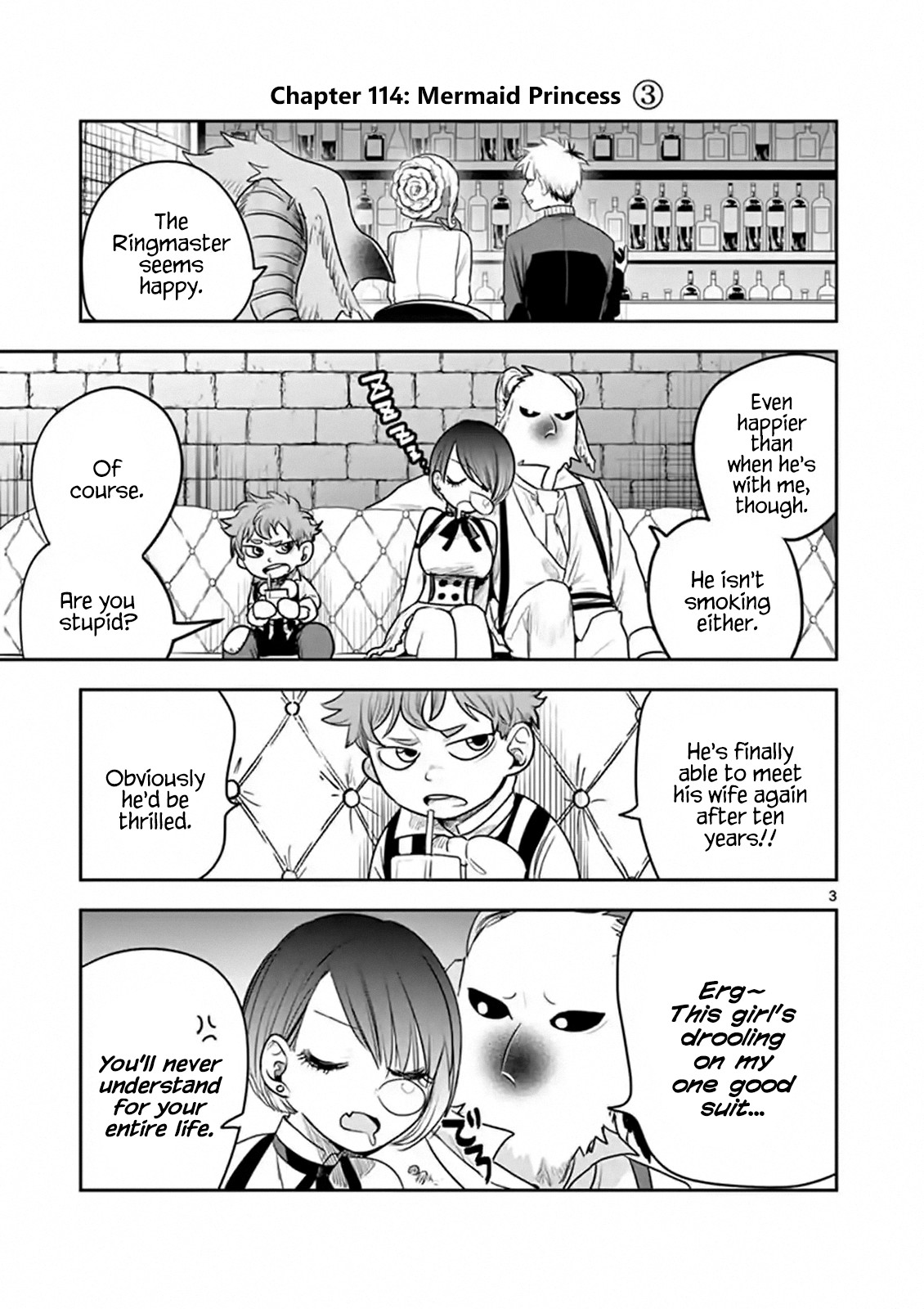 The Duke of Death and his Black Maid Chapter 114 page 3 - Chapter 114