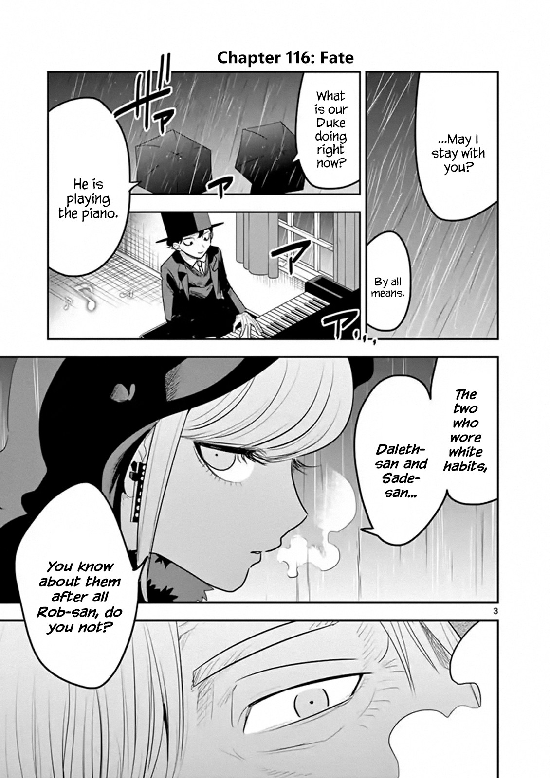 The Duke of Death and his Black Maid Chapter 116 page 3 - Chapter 116: Fate