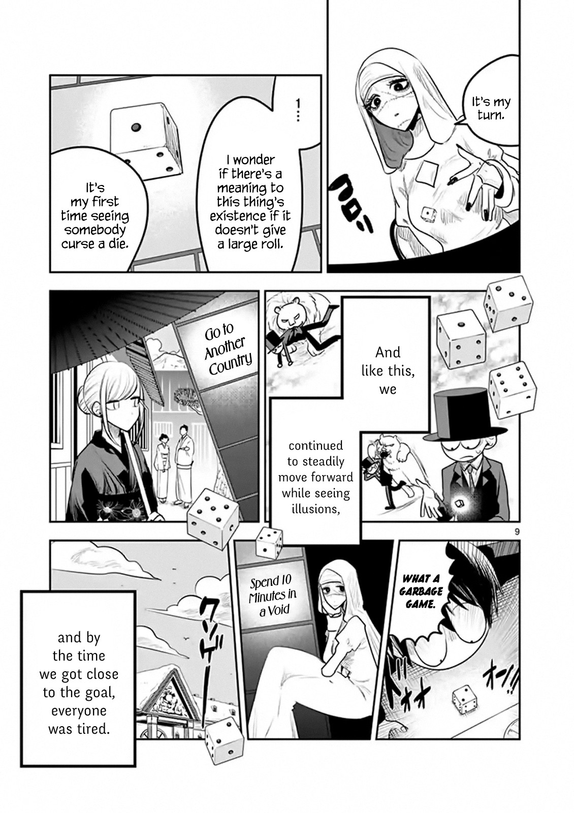 The Duke of Death and his Black Maid Chapter 117 page 9 - Chapter 117: Sugoroku