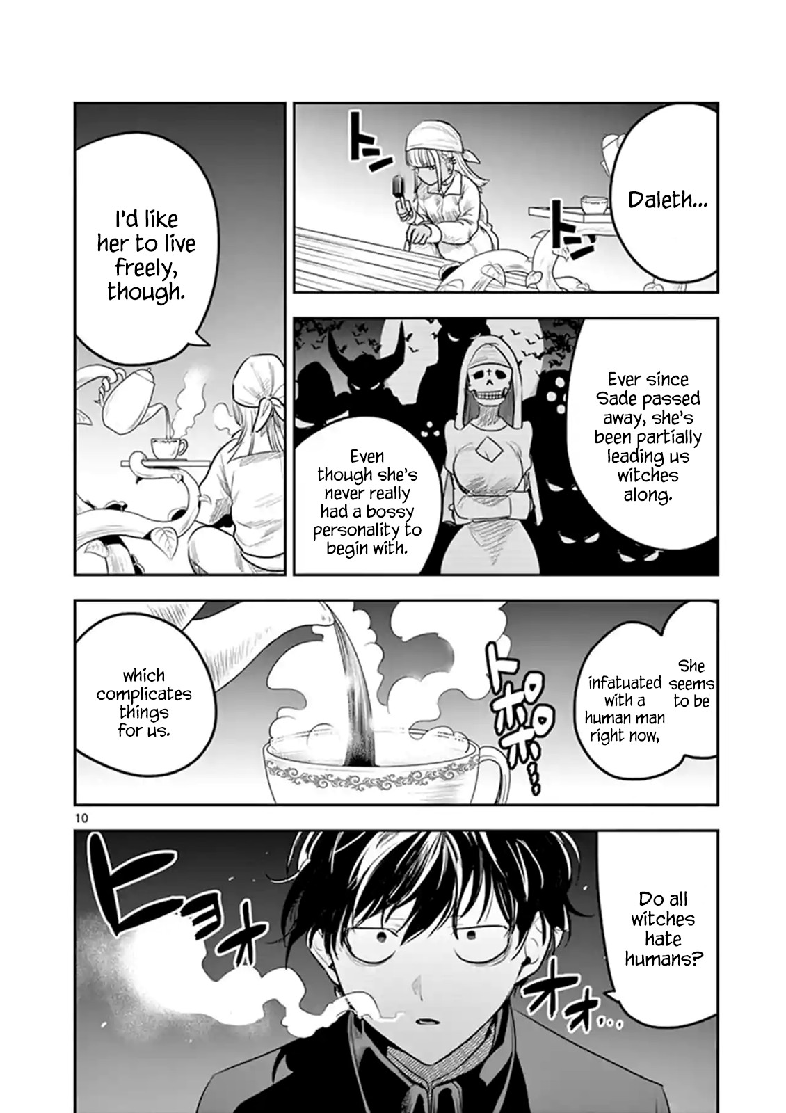 The Duke of Death and his Black Maid Chapter 118 page 10 - Chapter 118: The Gal and the Hole