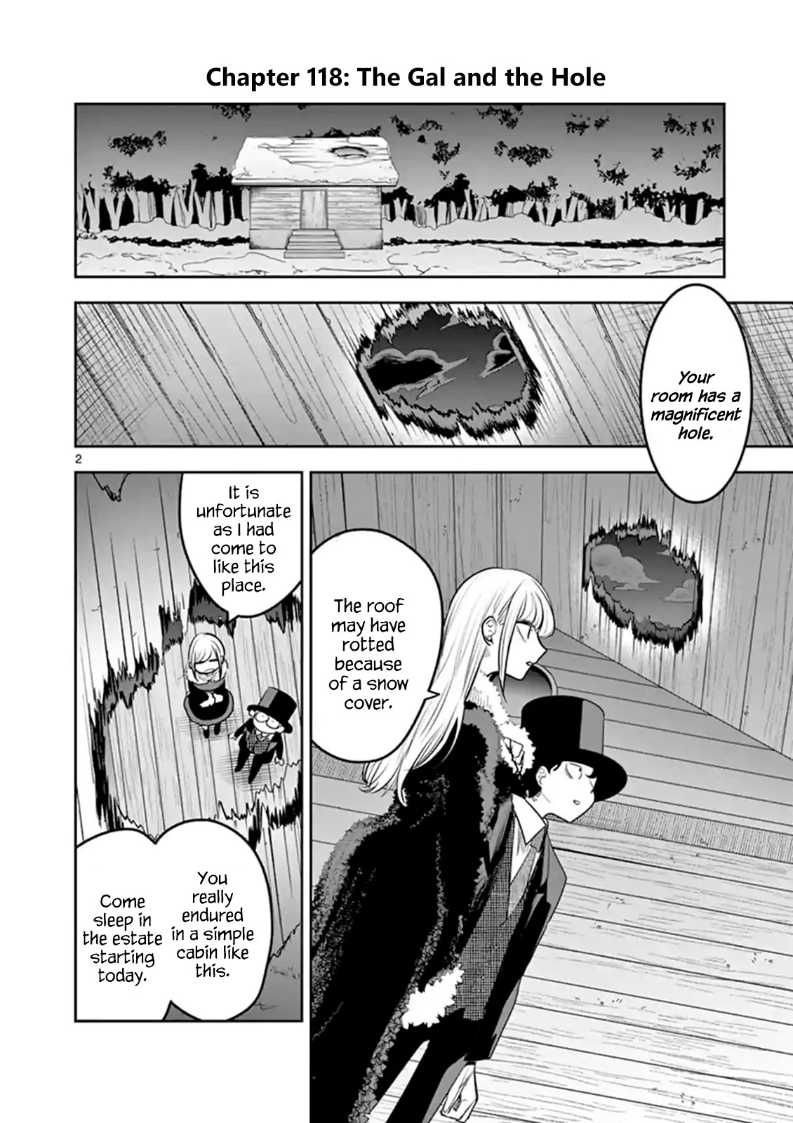 The Duke of Death and his Black Maid Chapter 118 page 2 - Chapter 118: The Gal and the Hole