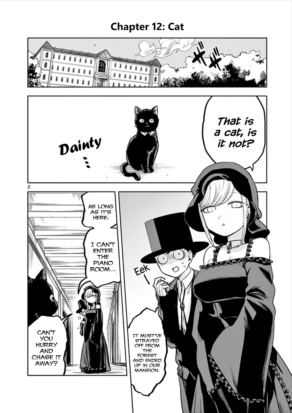 The Duke of Death and his Black Maid Chapter 12 page 2 - Chapter 12