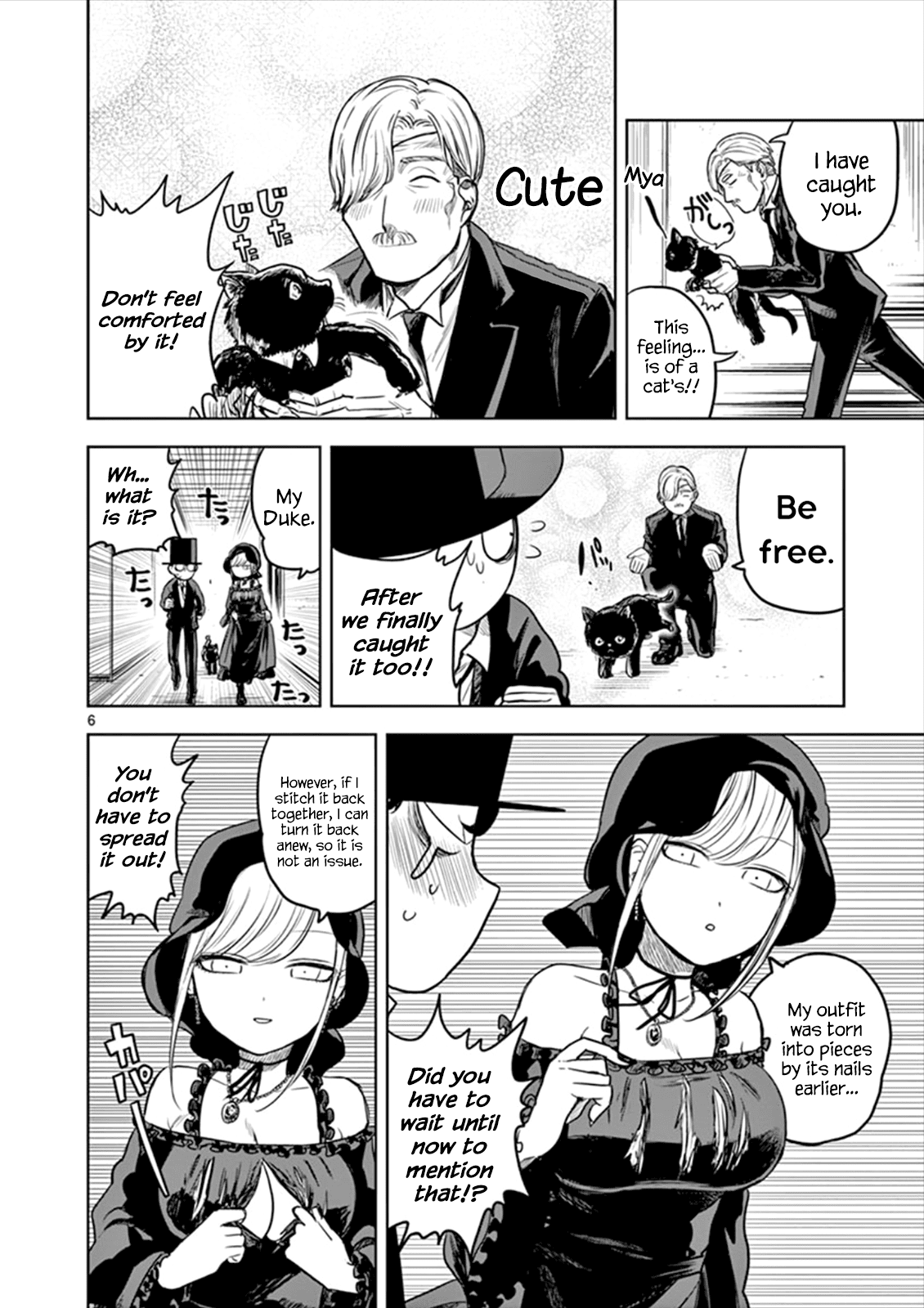 The Duke of Death and his Black Maid Chapter 12 page 6 - Chapter 12