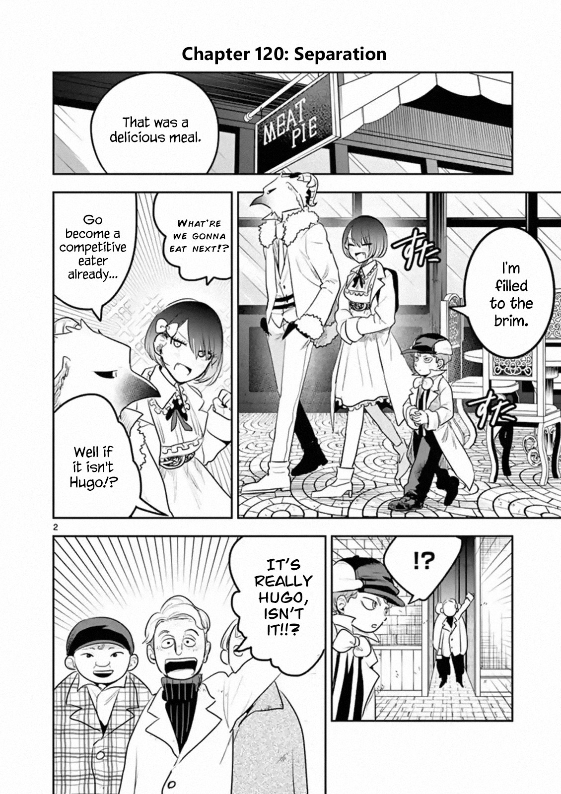 The Duke of Death and his Black Maid Chapter 120 page 2 - Chapter 120: Separation