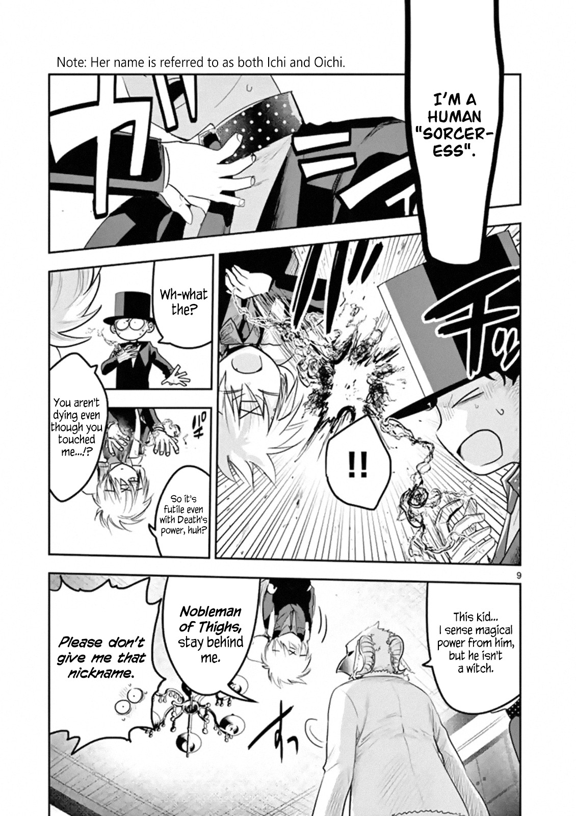 The Duke of Death and his Black Maid Chapter 122 page 9 - Chapter 122: Nicho & Ichi (1)