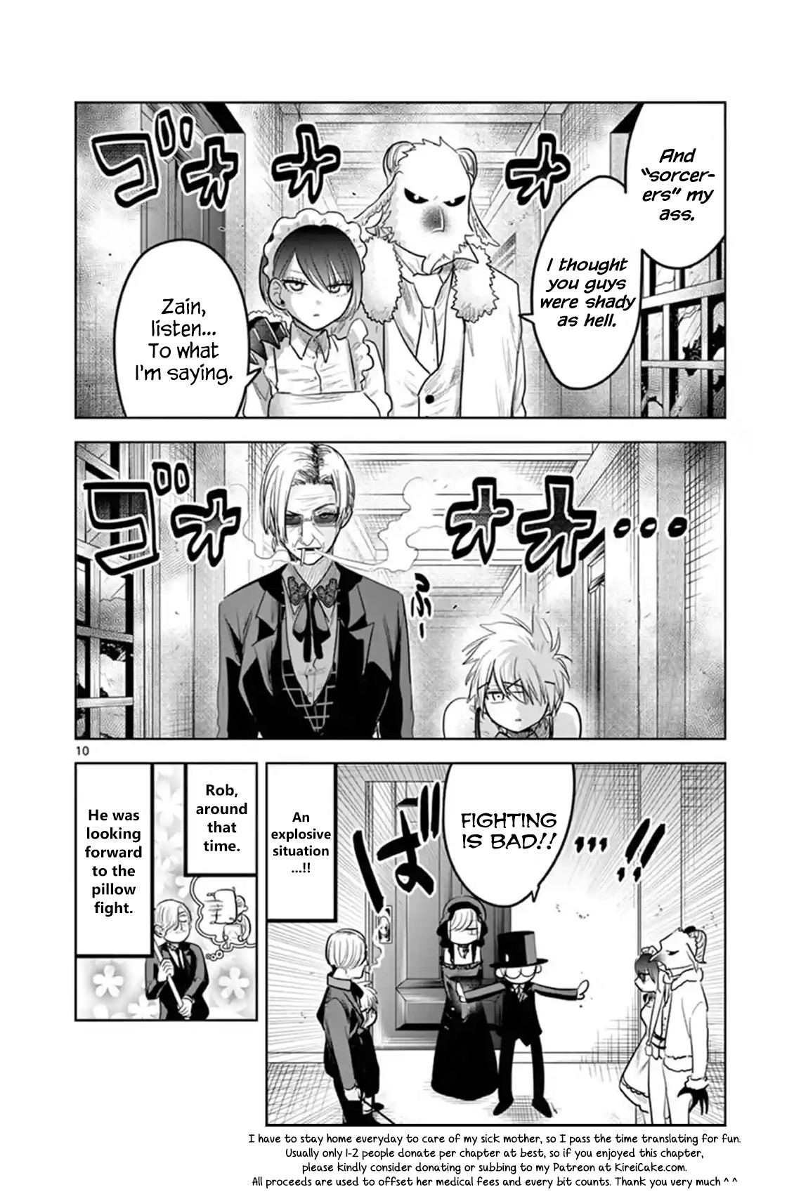 The Duke of Death and his Black Maid Chapter 123 page 10 - Chapter 123: Nicho & Ichi (2)