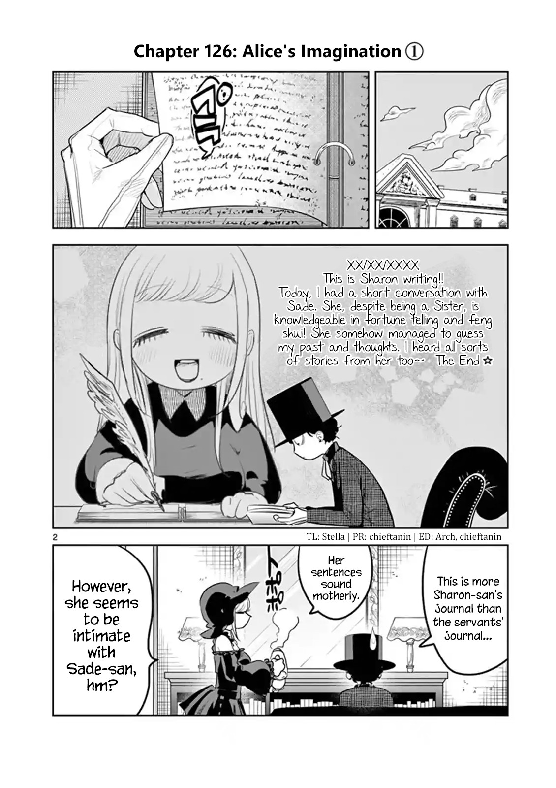 The Duke of Death and his Black Maid Chapter 126 page 2 - Chapter 126: Alice's Imagination (1)