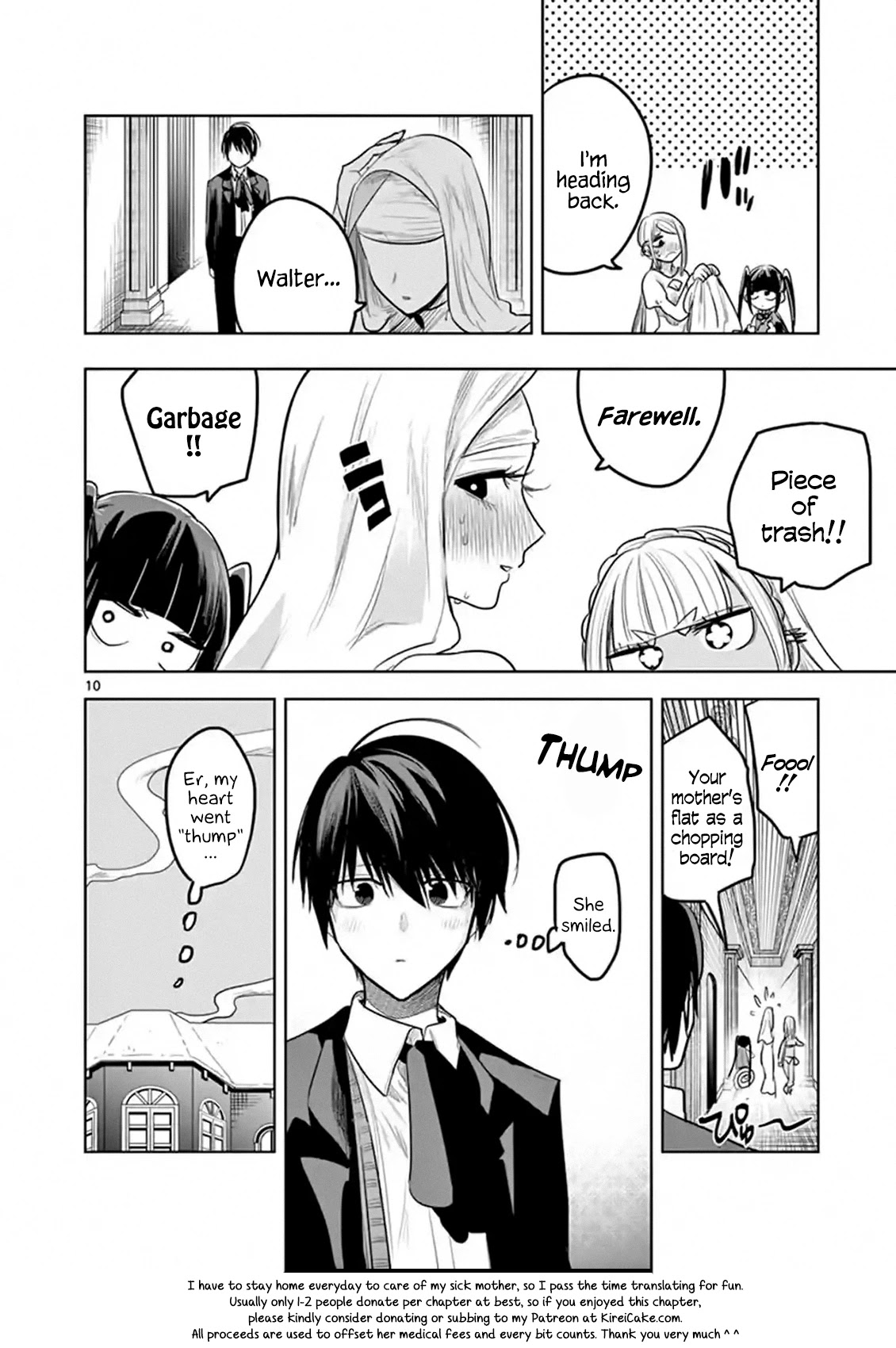 The Duke of Death and his Black Maid Chapter 128 page 10 - Chapter 128: Make-up