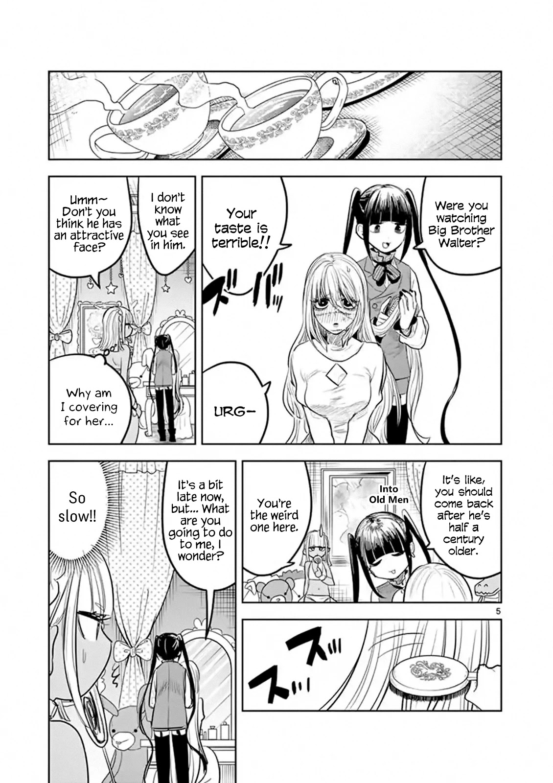 The Duke of Death and his Black Maid Chapter 128 page 5 - Chapter 128: Make-up