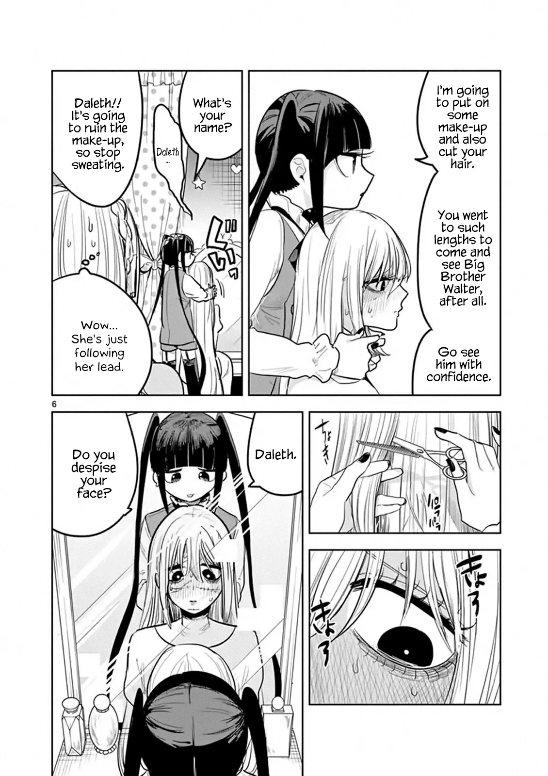 The Duke of Death and his Black Maid Chapter 128 page 6 - Chapter 128: Make-up