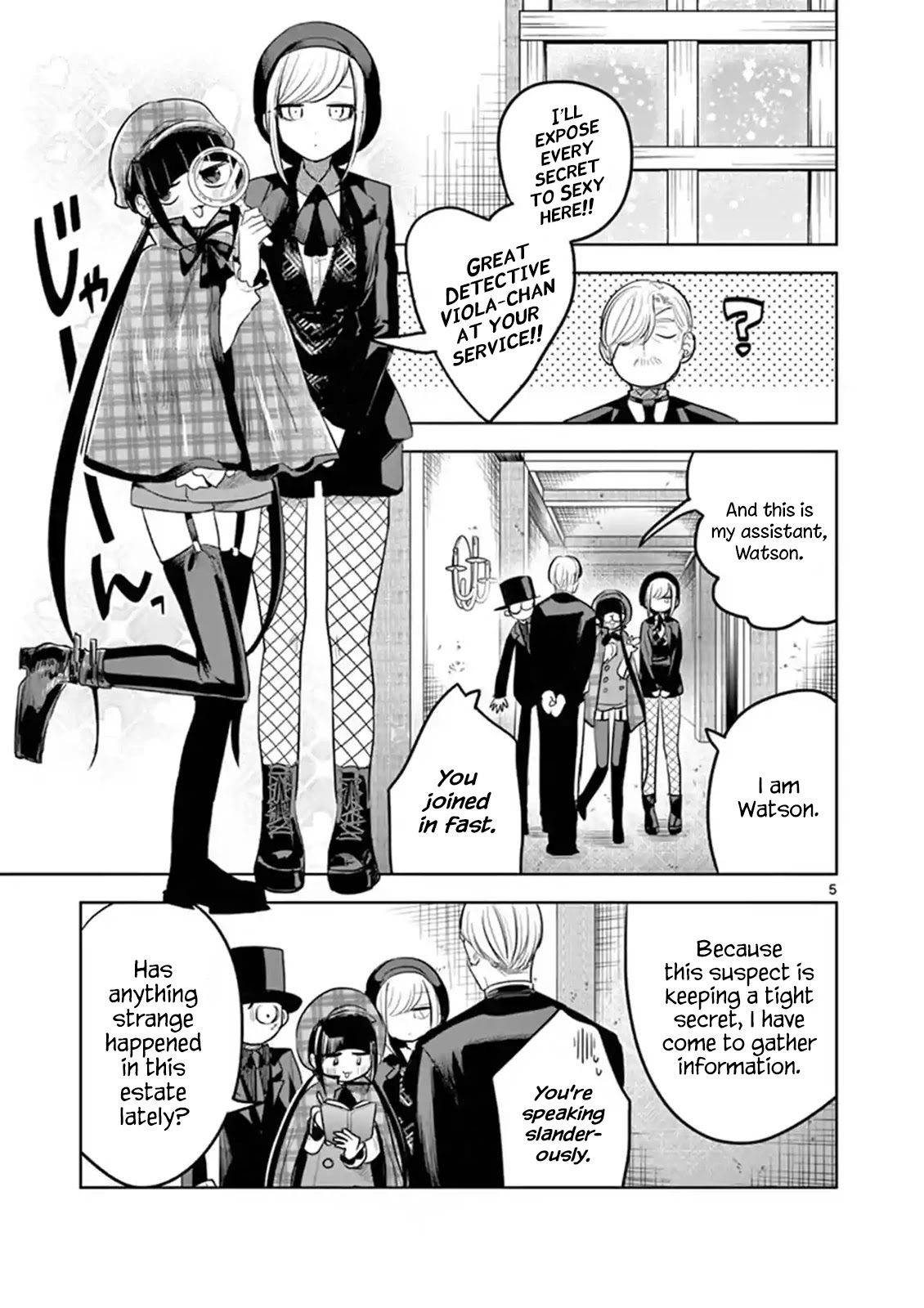 The Duke of Death and his Black Maid Chapter 129 page 5 - Chapter 129: Great Detective