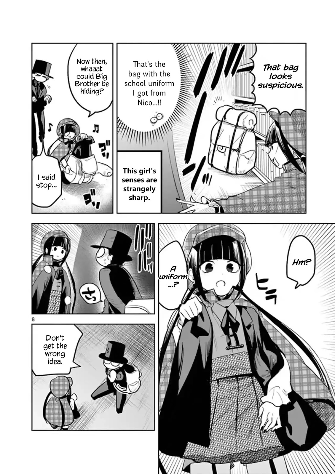 The Duke of Death and his Black Maid Chapter 129 page 8 - Chapter 129: Great Detective