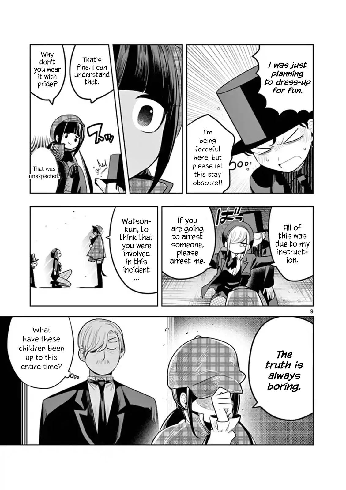 The Duke of Death and his Black Maid Chapter 129 page 9 - Chapter 129: Great Detective